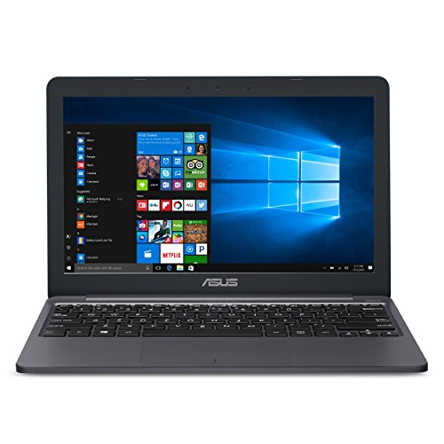 ASUS L203MA-DS04 VivoBook L203MA Laptop, 11.6” HD Display, Intel Celeron Dual Core CPU, 4GB RAM, 64GB Storage, USB-C, Windows 10 Home In S Mode, Up To 10 Hours Battery Life, One Year Of Microsoft 365