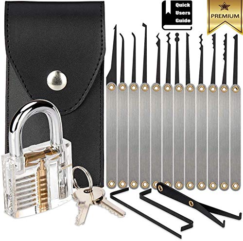 MZG-story Stainless Steel multi-function with Lock Set(DIYS) (Black15)