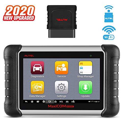 Autel MaxiCOM MK808BT Diagnostic Scan Tool, Upgraded Ver. of MK808, All System Diagnosis and Services, Oil Reset, EPB, SAS, ABS Bleed, DPF, BMS, Injector Coding (MaxiCheck Pro + MD808 Pro)