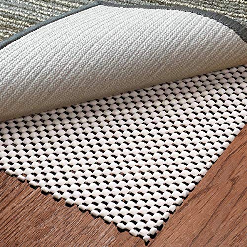 Aurrako Non Slip Rug Pads 2x10 Ft Extra Thick Gripper for Hardwood Floors,Rug Gripper for Carpeted Vinyl Tile and Any Hard Surface Floors Under Area Rugs,Runner Anti Slip Non Skid Carpet Mat (2'x10')