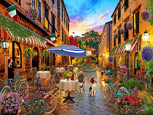 Biking Through Italy Jigsaw Puzzle 550 Piece