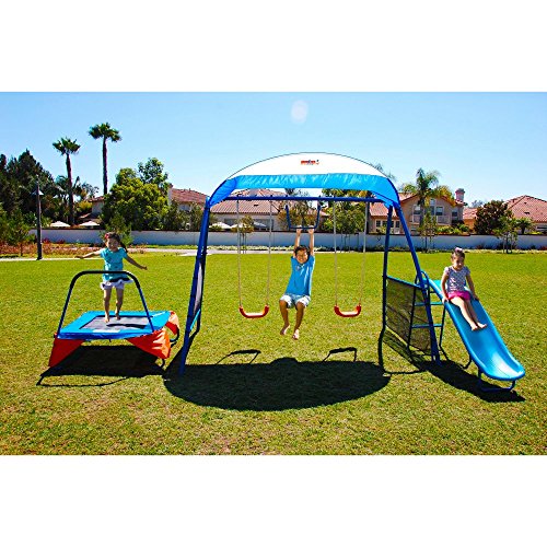 IRON KIDS Premier 100 Fitness Playground Blue