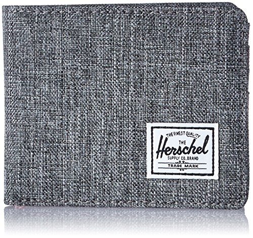 Herschel Roy RFID, Raven Crosshatch, One Size