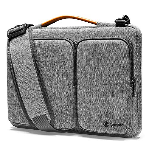 tomtoc 360 Protective Laptop Shoulder Bag for 15.6 Inch Acer Aspire 3/5/7 Laptop, HP Pavilion 15.6, Dell Inspiron 15 3000, 15.6 ASUS ROG Zephyrus, 2020 New Dell XPS 17, Waterproof Accessory Case