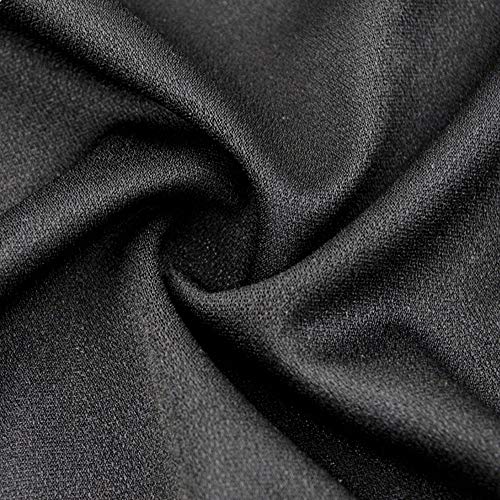 Black Tulle Speaker Grill Cloth Stereo Fabric Replacement for Home Speakers, Large Speakers, Stage Speakers and KTV Boxes Repair - 63 x 40 in / 160 x 100 cm