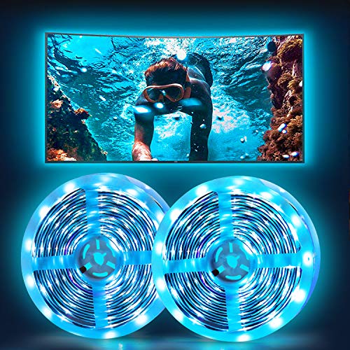 Led Strip Lights, HOKEKI Neon Lights, Led Lights for tv, Lights forbedroom, 32.8in Smart Lamp, with Remote Control, 7 Lighting Effects, with Waterproof Design, Suitable ForTv, Party, Home Decoration