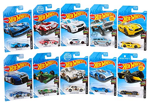 Hot Wheels Mini Collection 10-Pack #1 - Race Day [Amazon Exclusive]