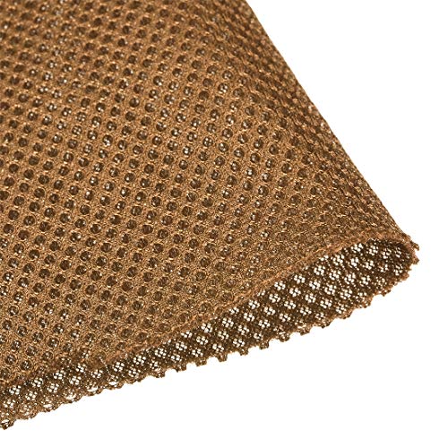 uxcell Sand Yellow Speaker Mesh Grill Cloth Stereo Box Fabric Dustproof Audio Cloth 100cm x 160cm 40 inches x 63 inches