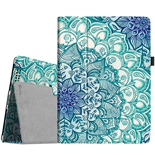 Fintie Folio Case for iPad 2 3 4 (Old Model) 9.7 inch Tablet - Slim Fit Smart Stand Protective Cover Auto Sleep/Wake for iPad 2, iPad 3rd gen & iPad 4th Generation Retina Display, Emerald Illusions