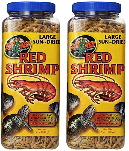 Zoo Med Sun Dried Large Red Shrimp (10oz)