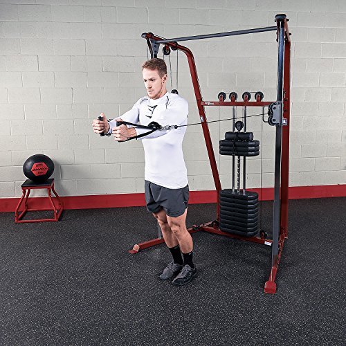Body-Solid Best Fitness BFFT10R Functional Trainer and Cable Machine with 190 Lb. Weight Stack