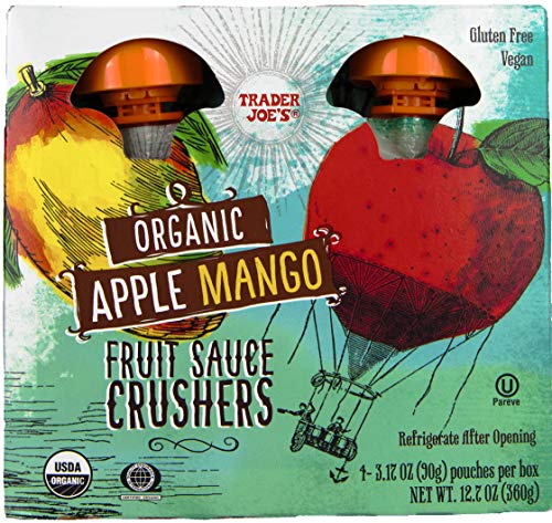 Trader Joe's Organic Apple Mango Fruit Sauce Crushers