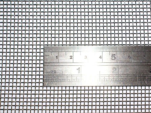 Woven Wire 10 Mesh 24'X 40' 60cm X100cm Size 2mm Hole 0.6mm Wire Heavy Stainless Steel 304L 61% Open Area