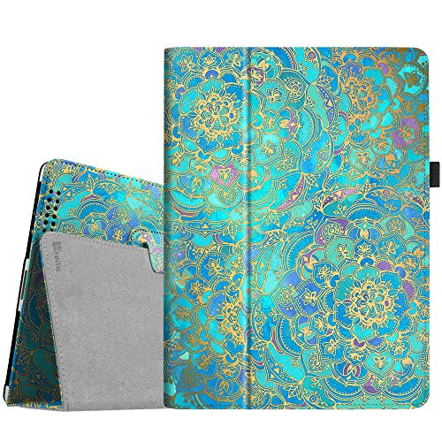 Fintie Folio Case for iPad 2 3 4 (Old Model) 9.7 inch Tablet - Slim Fit Smart Stand Protective Cover Auto Sleep/Wake for iPad 2, iPad 3rd gen & iPad 4th Generation Retina Display, Shades of Blue