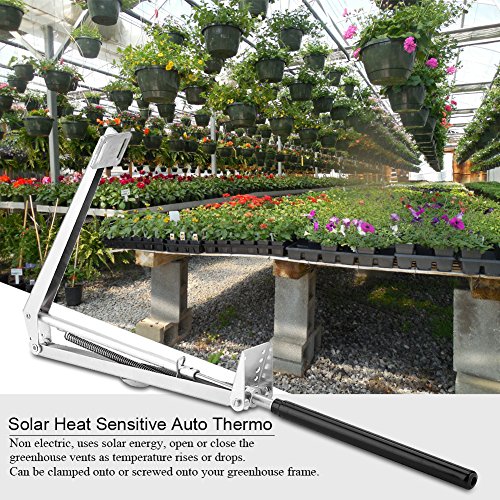 Auto Vent Opener Automatic Greenhouse Vent Opener with Solar Power Sensor and Controllor