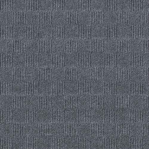 24'x 24' Carpet Tile Peel and Place -Crochet (Sky Grey) (60sq.ft.) 15 tiles