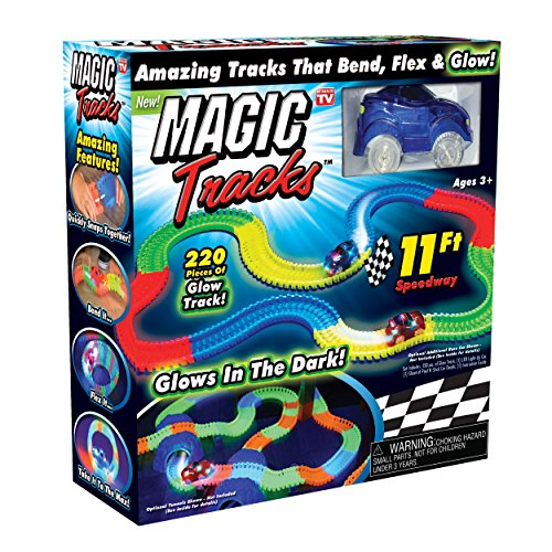 Ontel Magic Tracks The Amazing Racetrack That Can Bend, Flex and Glow - As Seen On TV