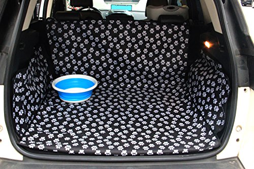 Pet Dog Trunk Cargo Liner - Oxford Car SUV Seat Cover - Waterproof Floor Mat for Dogs Cats - Washable Dog Accessories