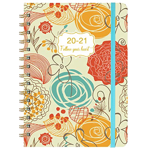 2020-2021 Planner - Academic Weekly & Monthly Planner with Flexible Hardcover, Jul 2020 - Jun 2021, 8.46' x 6.37', Twin- Wire Binding, Monthly Tabs, Inner Pocket, to-Do List, Making Your Life Better