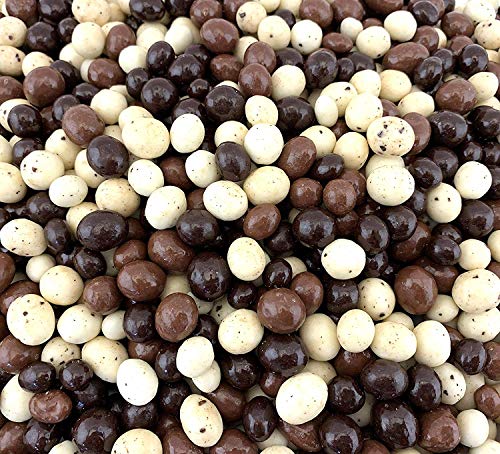 Sunny Island Chocolate Covered Espresso Beans Tri Color Blend Gourmet Candy, 2 Pounds Bag