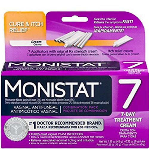 Monistat 7-Day Yeast Infection Treatment | Cream + External Itch Relief Cream