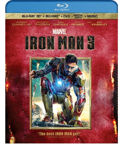 Iron Man 3 (Three-Disc Blu-ray 3D / Blu-ray / DVD + Digital Copy)