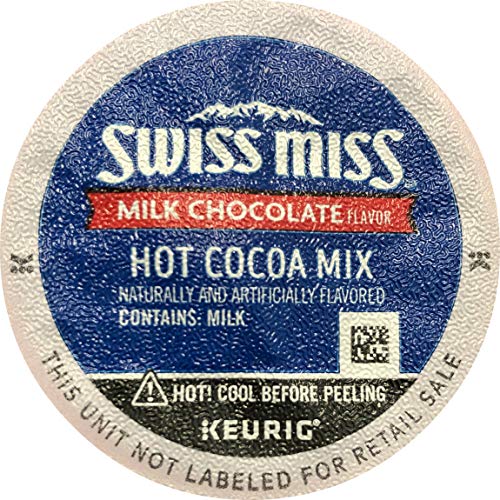 Swiss Miss Hot Cocoa Hot Milk Chocolate K Cups 16 Count (Packaging May Vary)