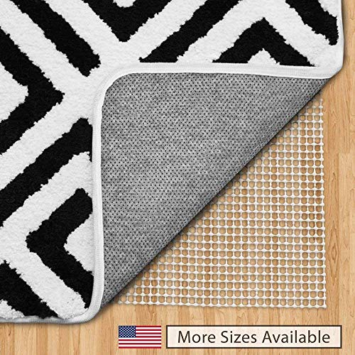 Gorilla Grip Original Area Rug Gripper Pad, 2x8, Made in USA, for Hard Floors, Pads Available in Many Sizes, Provides Protection and Cushion for Area Rugs and Floors