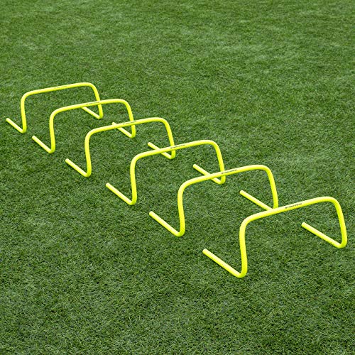 Net World Sports Forza 6”/9”/12' Speed Hurdles - New & Improved Design for Agility Training [Set of 6]