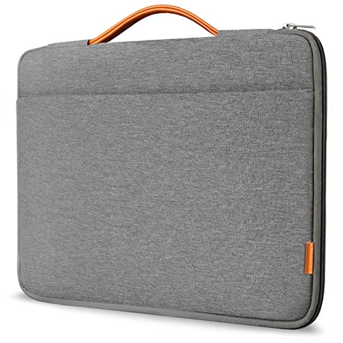 Inateck 13-13.3 Inch Laptop Sleeve Case Briefcase Cover Protective Bag Ultrabook Netbook Carrying Handbag Compatible 13' MacBook Air/MacBook Pro(Retina) 2012-2015, 2020/2019/2018/2017/2016, Gray