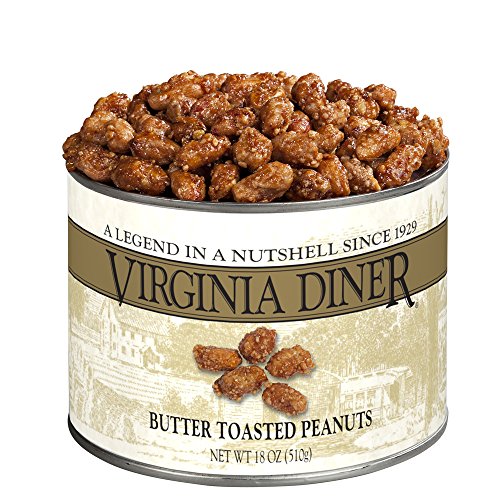 Virginia Diner Peanuts, Butter Toasted, 18-Ounce