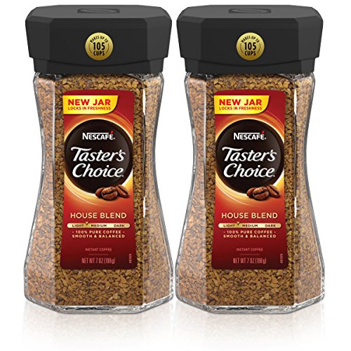 Taster's Choice Nescafe House Blend Instant Coffee, 7 Ounce (Pack of 2)