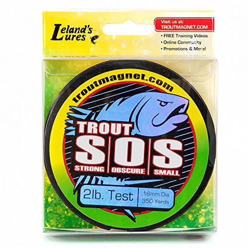 Trout Magnet S.O.S. Fishing Line, 350yd (2lb, 4lb, 6lb Test)