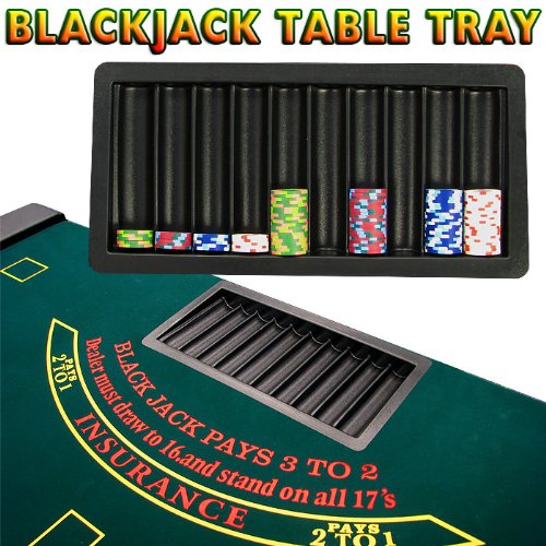 Trademark Poker 10-Row Blackjack Table Tray