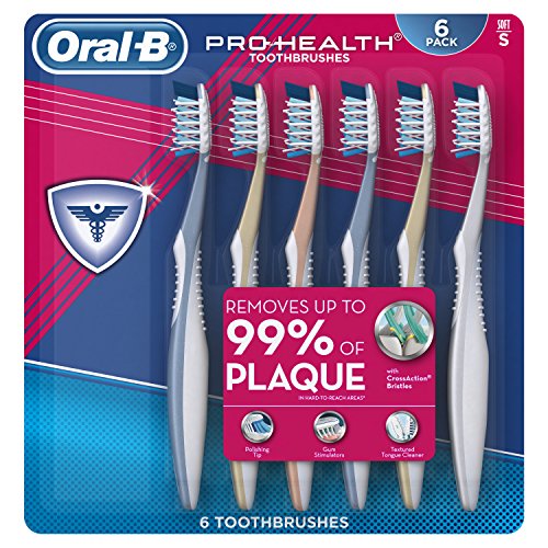 Oral-B Pro Health All In One Soft Toothbrushes, 6 Count