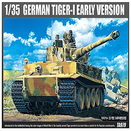 Academy Hobby Model Kits Scale Model : Armor Tanks & Artillery Kits (1/35 Tiger-1 Interior Ver)