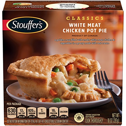 Stouffer's White Meat Chicken Pot Pie 10 oz, Pack of 12