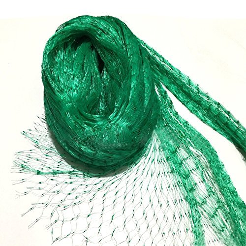 KINGLAKE 33 Ft x 13 Ft Green Garden Bird Net,Green Garden Plant Netting,Garden Plant Fruits Fencing Mesh