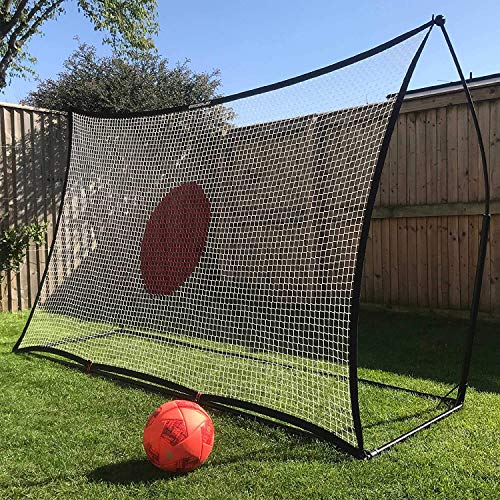 QUICKPLAY Spot Target Soccer Rebounder 5x3'| Perfect for Team or Solo Soccer Training Features Free Training App