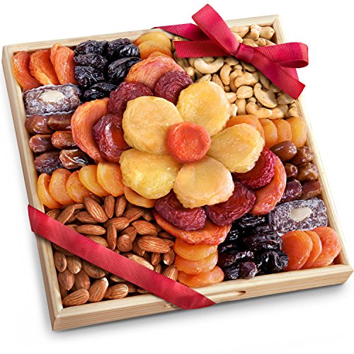 Flora Dried Fruit and Nut Gift Holiday Tray