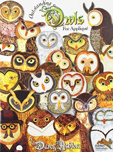 Ashton Publications Outstanding Owls Applique