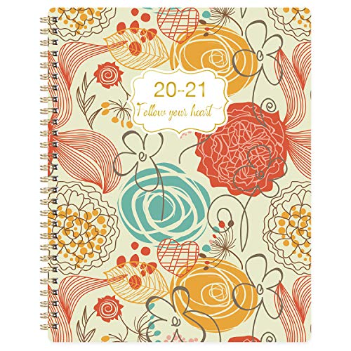 2020-2021 Planner - Jul. 2020 - Jun. 2021 Weekly Planner with Flexible Cover, 7.65'' x 9.85'', Strong Twin - Wire Binding, to-Do List, Check Boxes, Get Your Life Organized Here