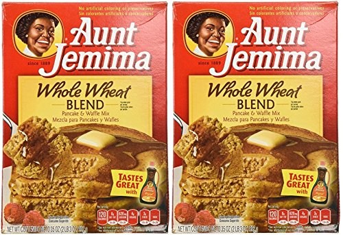 Aunt Jemima Whole Wheat Pancake Mix - 35 oz - 2 pk