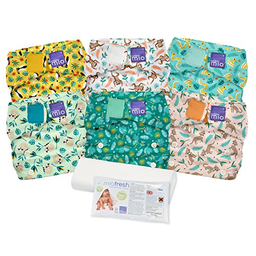 Bambino Mio Miosolo Cloth Diaper Set, Rainforest