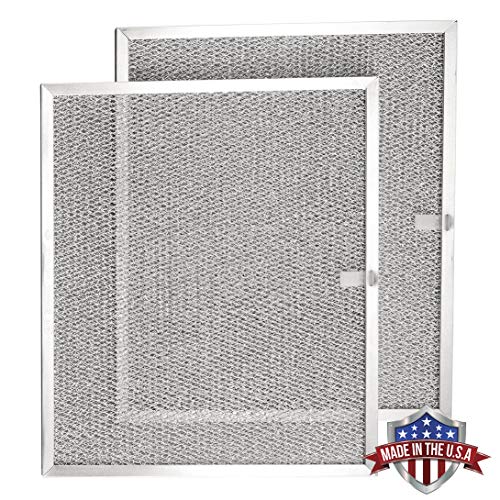 Broan Model BPS1FA30 Range Hood Filter - 11-3/4' X 14-1/4' X 3/8' Grease Filter BPS1FA30, 99010299 Replacement for NuTone Allure 30' WS1 QS2 and Broan QS1 30' (Made in USA) (2-Pack)