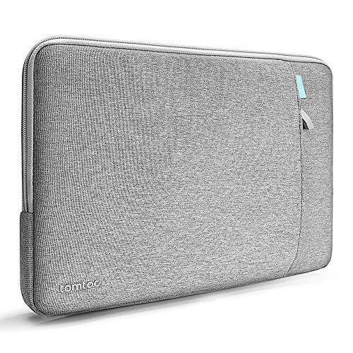 tomtoc 360 Protective Laptop Sleeve Case for 13-inch MacBook Air A2179 A1932, MacBook Pro w/USB-C A2251 A2289 A2159 A1989 A1706 A1708, 12.9 iPad Pro 3rd/4th Gen, Laptop Bag with Accessory Pocket