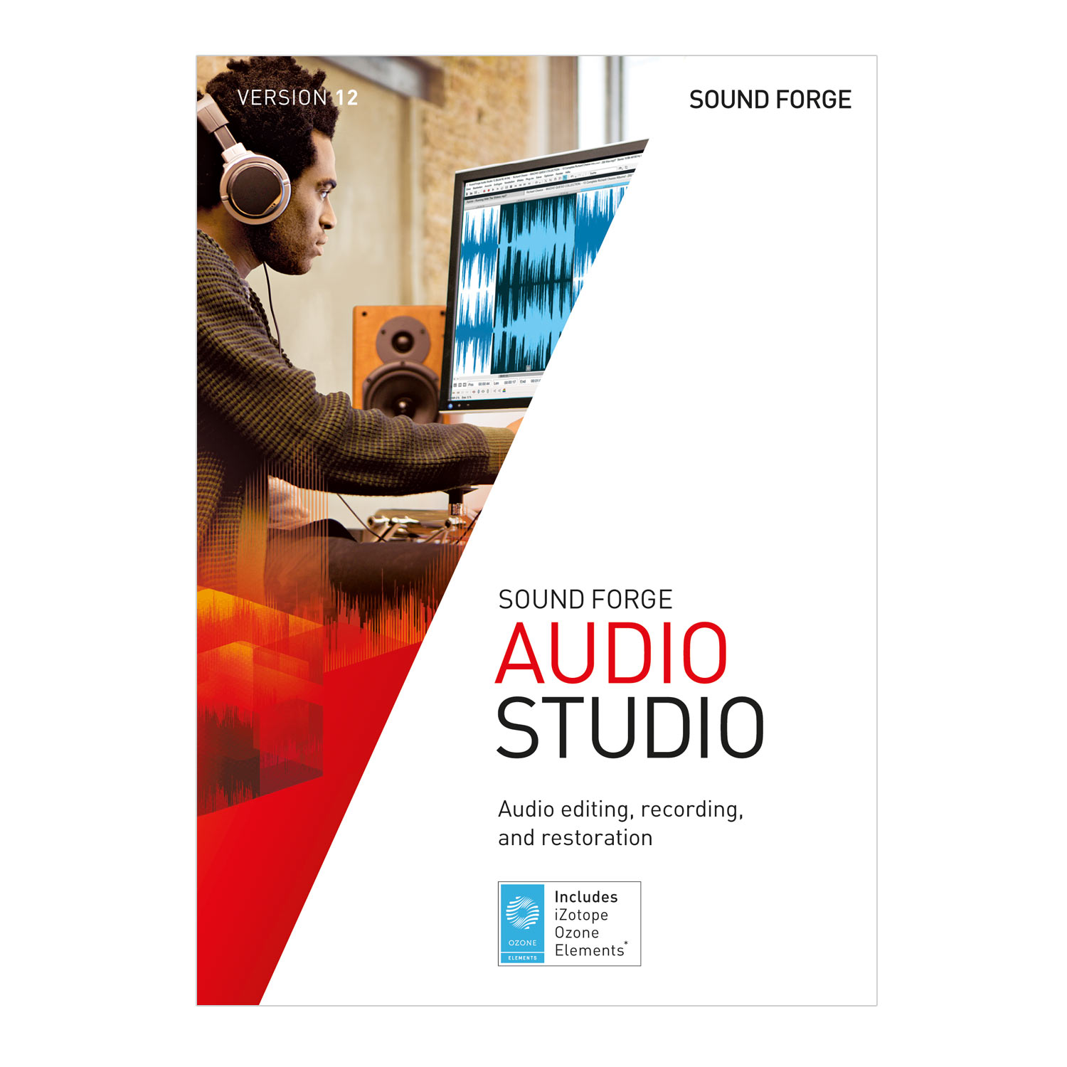 SOUND FORGE Audio Studio – Version 12 – audio editor including mastering plug-in. [Download]